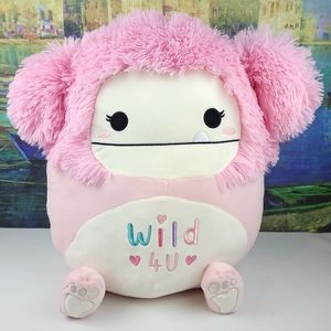 Squishmallows 16" Brina The Pink Big Foot Valentines 2023